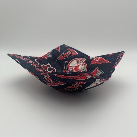 MLB Red Sox Microwave Cozy Bowl Holder Handmade - Picture 2 of 7
